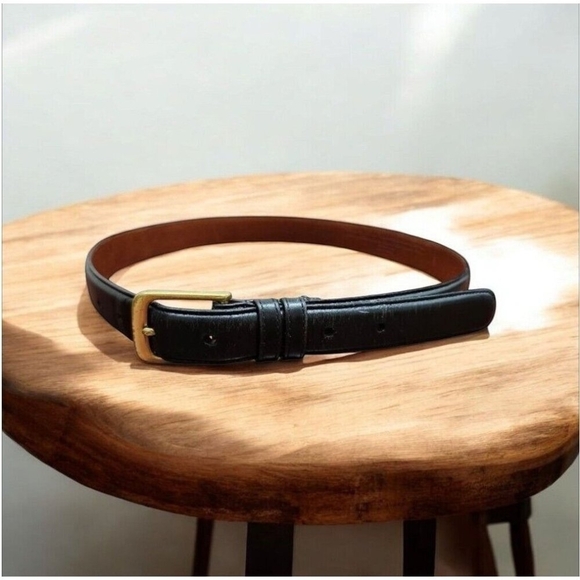 Coach Black Leather Belt Size 30''/75 cm - Picture 8 of 8